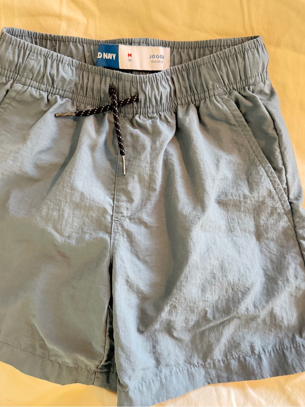Old Navy Men's Pale Blue Athletic Drawstring Shorts